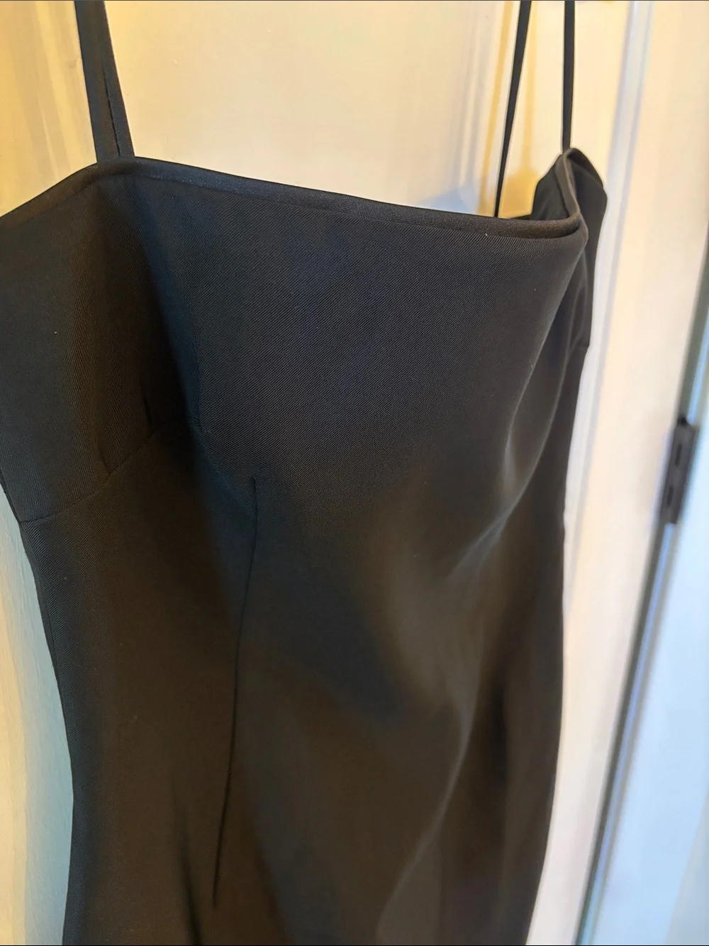 Laundry By Shelli Segal Black Ruffle-Hem Midi Dress